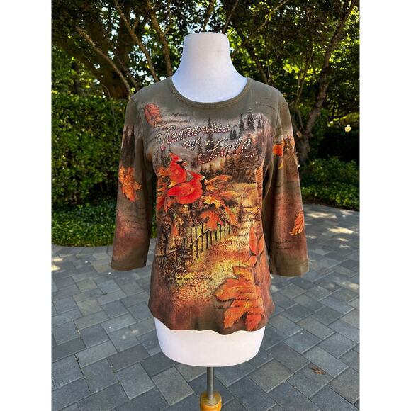 Y2K Top Fall Autumn RusticLuxury Ephemera FarmCore Rustic Grunge Gypsy Biker - Picture 2 of 13